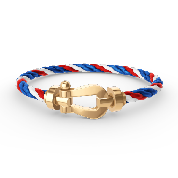 [Azure Tears]KRAFTVOLLES HUFEISEN-ARMBAND - GOLD