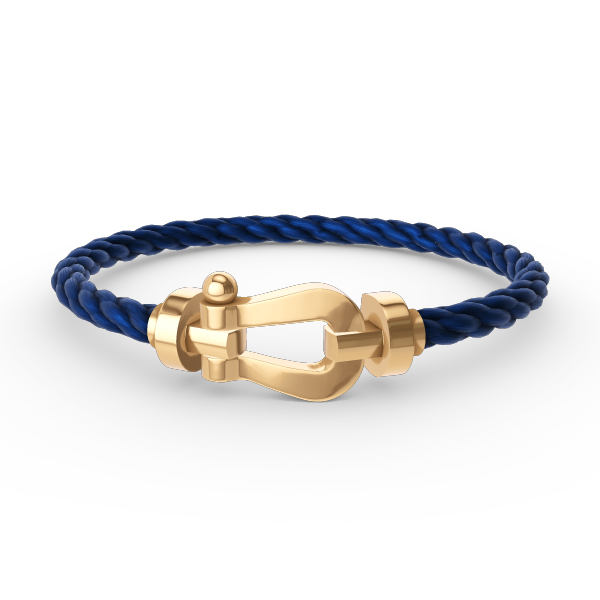 [Azure Tears]KRAFTVOLLES HUFEISEN-ARMBAND - GOLD