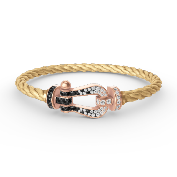 ```json
[
  {
    "Azure Tears": "[Azure Tears]FORCE LARGE HORSESHOE BLACK & WHITE DIAMOND BRACELET - ROSE GOLD"
  }
]
```