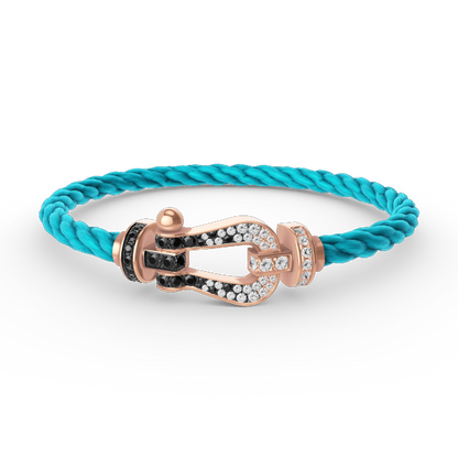 ```json
[
  {
    "Azure Tears": "[Azure Tears]FORCE LARGE HORSESHOE BLACK & WHITE DIAMOND BRACELET - ROSE GOLD"
  }
]
```