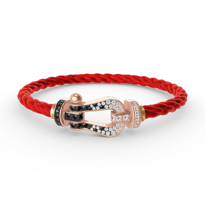 ```json
[
  {
    "Azure Tears": "[Azure Tears]FORCE LARGE HORSESHOE BLACK & WHITE DIAMOND BRACELET - ROSE GOLD"
  }
]
```