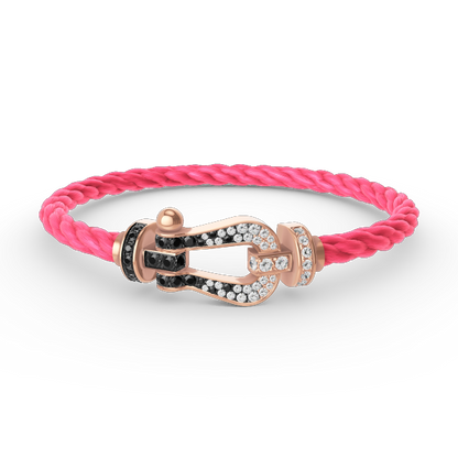 ```json
[
  {
    "Azure Tears": "[Azure Tears]FORCE LARGE HORSESHOE BLACK & WHITE DIAMOND BRACELET - ROSE GOLD"
  }
]
```
