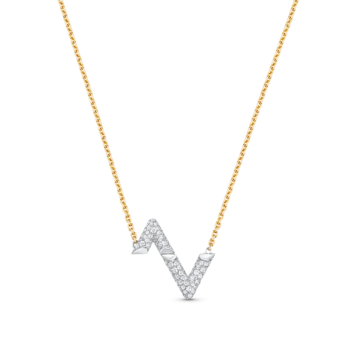 [アズールティアーズ]VOLT SILVER DIAMOND PEDANT NECKLACE