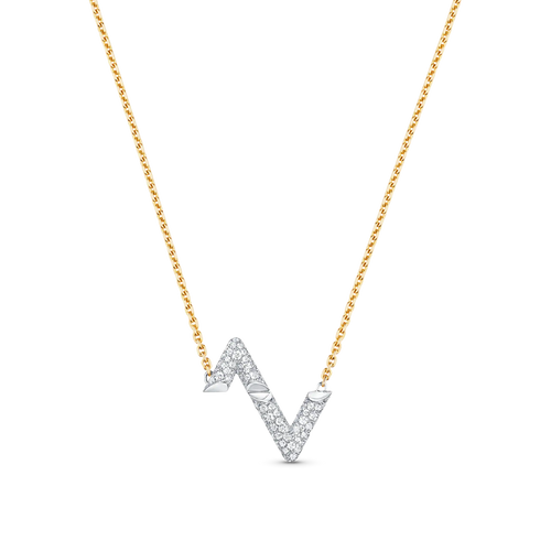 [アズールティアーズ]VOLT SILVER DIAMOND PEDANT NECKLACE