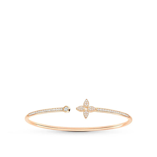[Azure Tears]IDYLLE ROSE GOLD OFFENER ARMBREIF MIT DIAMANTENPFLASTERUNG