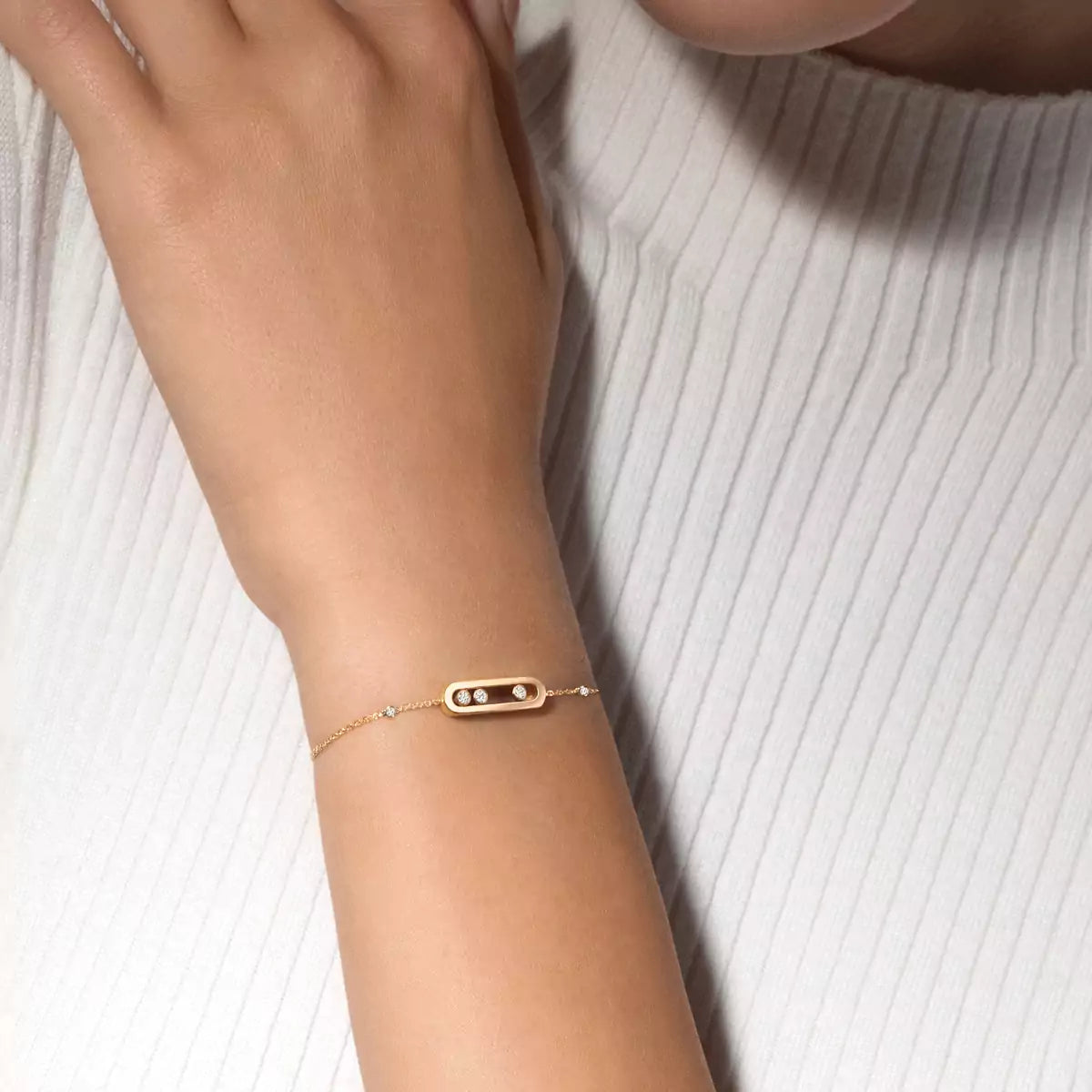 [Azure Tears]BABY MOVE DIAMOND BRACELET