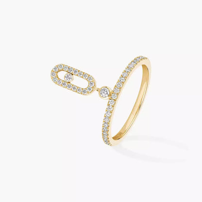 [Azure Tears]MOVE UNO DIAMANT RING
