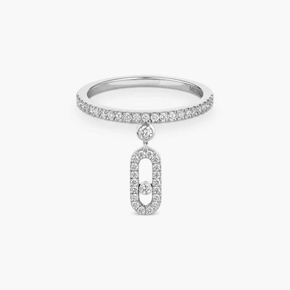 [Azure Tears]MOVE UNO DIAMANT RING
