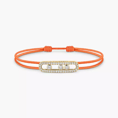 [Azure Tears]CARE(S) PAVÉ CORD BRACELET