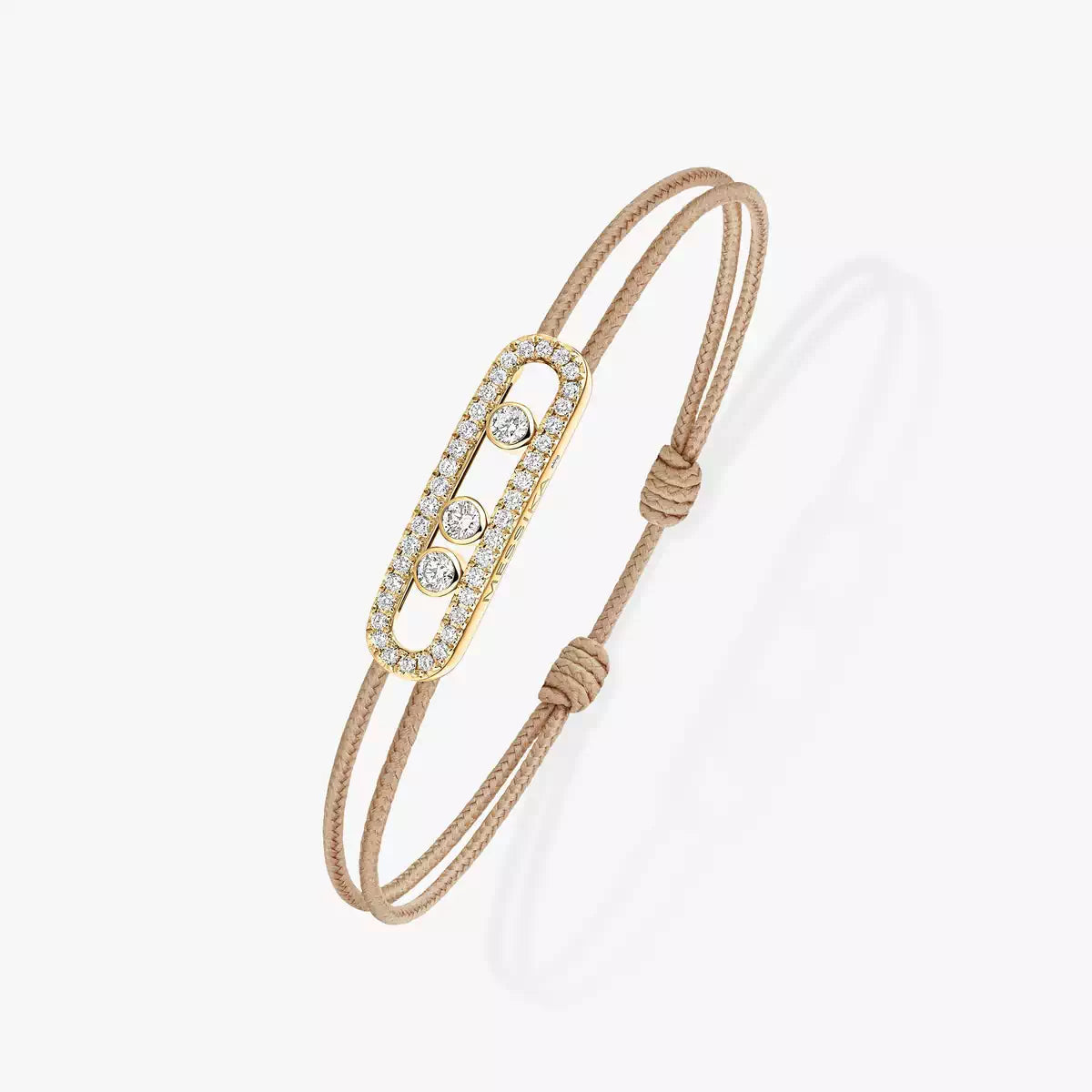 [Azure Tears]CARE(S) PAVÉ CORD BRACELET
