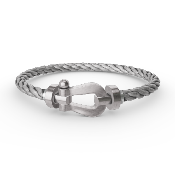 [Azure Tears]FORCE LARGE HORSESHOE BRACELET - WEISSGOLD