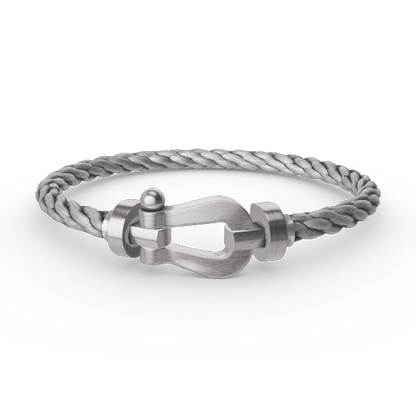 [Azure Tears]FORCE LARGE HORSESHOE BRACELET - WEISSGOLD
