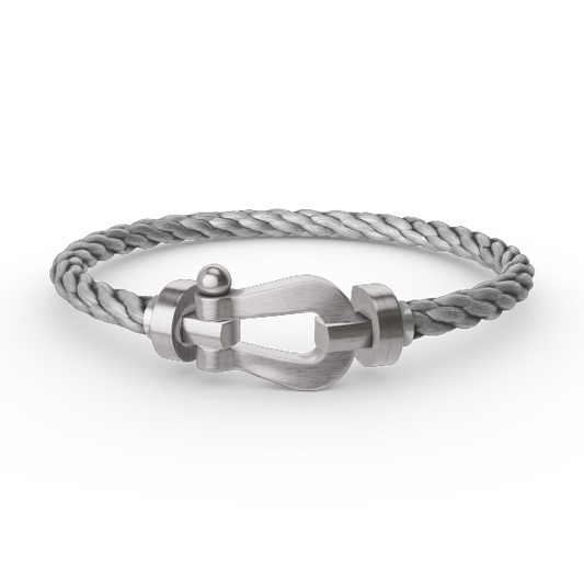 [Azure Tears]FORCE LARGE HORSESHOE BRACELET - WEISSGOLD