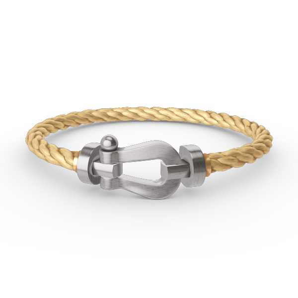 [Azure Tears]FORCE LARGE HORSESHOE BRACELET - WEISSGOLD