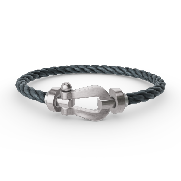 [Azure Tears]FORCE LARGE HORSESHOE BRACELET - WEISSGOLD