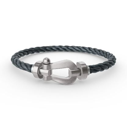 [Azure Tears]FORCE LARGE HORSESHOE BRACELET - WEISSGOLD