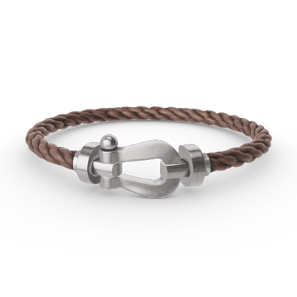 [Azure Tears]FORCE LARGE HORSESHOE BRACELET - WEISSGOLD