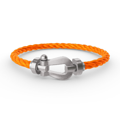 [Azure Tears]FORCE LARGE HORSESHOE BRACELET - WEISSGOLD