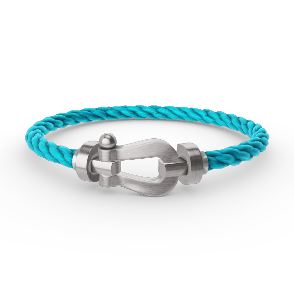 [Azure Tears]FORCE LARGE HORSESHOE BRACELET - WEISSGOLD