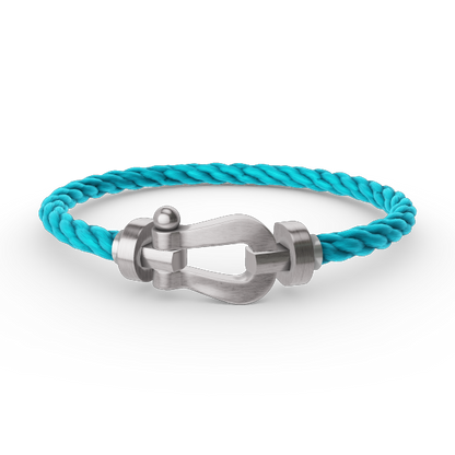 [Azure Tears]FORCE LARGE HORSESHOE BRACELET - WEISSGOLD