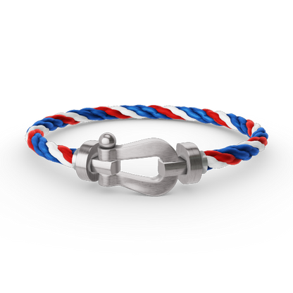 [Azure Tears]FORCE LARGE HORSESHOE BRACELET - WEISSGOLD