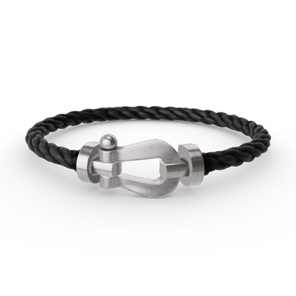 [Azure Tears]FORCE LARGE HORSESHOE BRACELET - WEISSGOLD