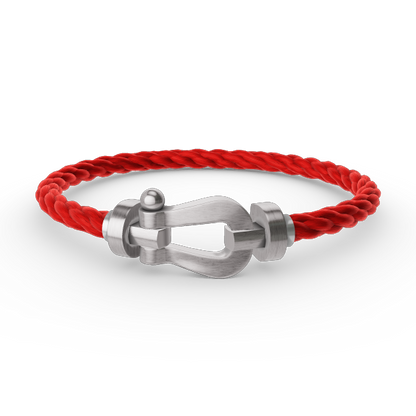 [Azure Tears]FORCE LARGE HORSESHOE BRACELET - WEISSGOLD