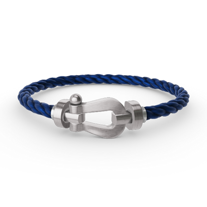 [Azure Tears]FORCE LARGE HORSESHOE BRACELET - WEISSGOLD