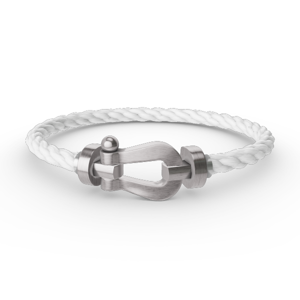 [Azure Tears]FORCE LARGE HORSESHOE BRACELET - WEISSGOLD